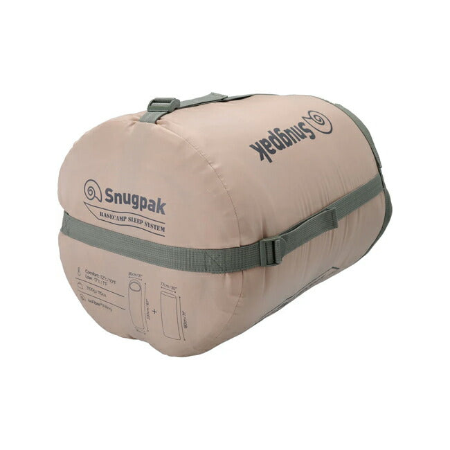 Snugpak スナグパック ベースキャンプ スリープシステム スクエア ライトジップ デザートタン×オリーブ SP11707DO