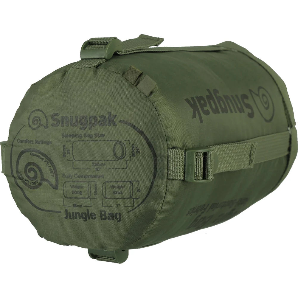 Snugpak - ジャングルバッグ スクエア ライトジップ オリーブ