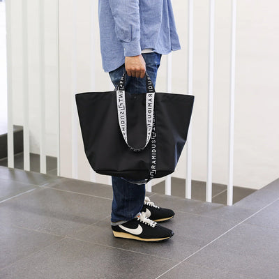 fragment design×RAMIDUS フラグメントデザイン×ラミダス RAMIDUS SQUARE TOTE BAG (M) ラミダススクエアトートバッグ(M) Black