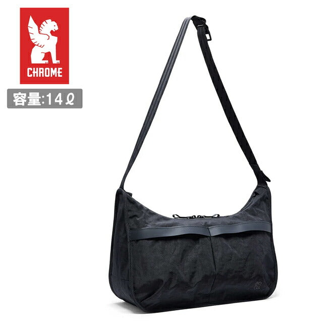Yoyogi 14L Messenger ヨヨギ14Lメッセンジャー BG384BK Black