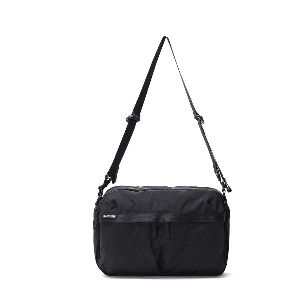 セール ブラック ショルダーバッグ CHROME | Pac Shoulder 12L パックショルダー12L Black Crinkle