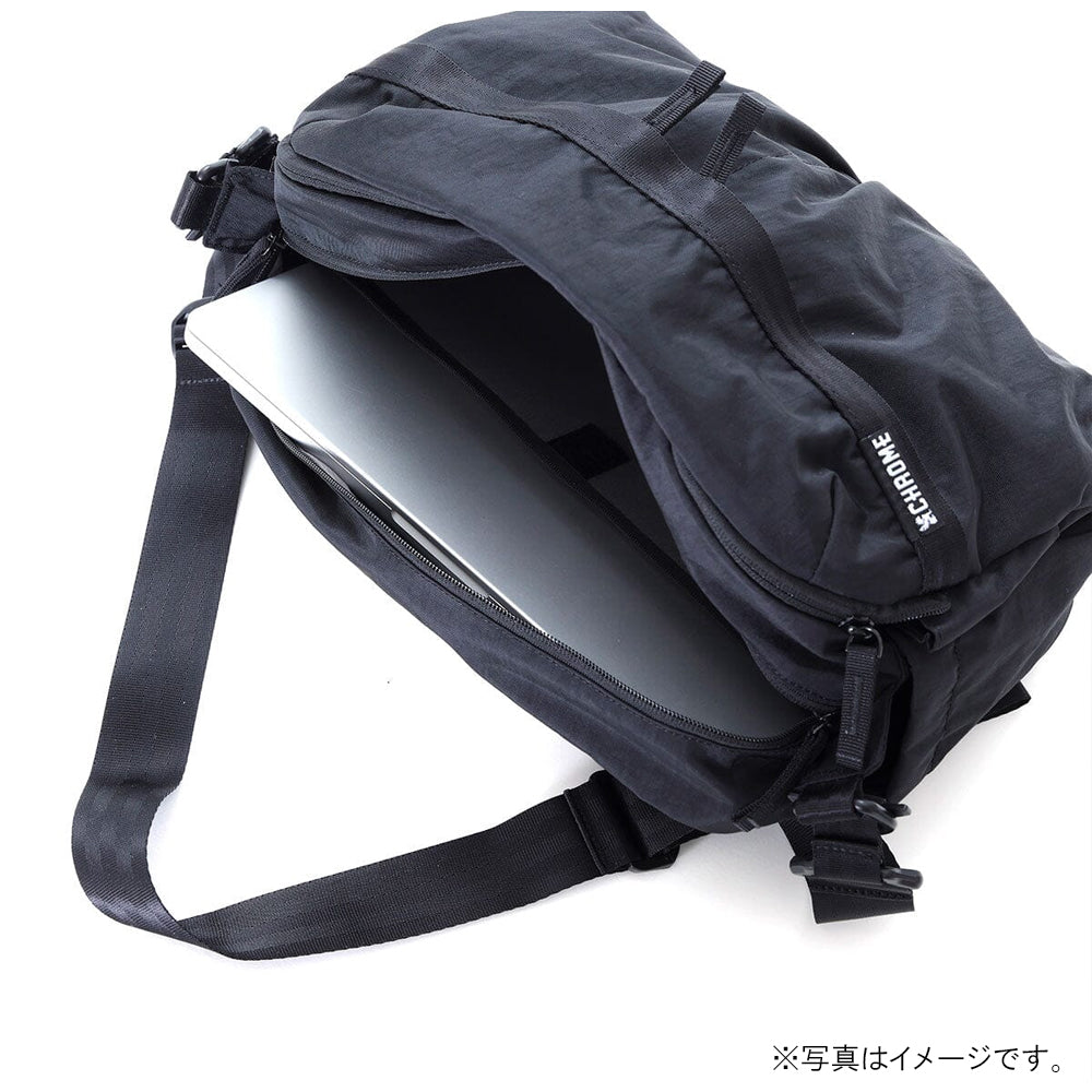 CHROME - Pac Shoulder 12L パックショルダー12L Matte Black