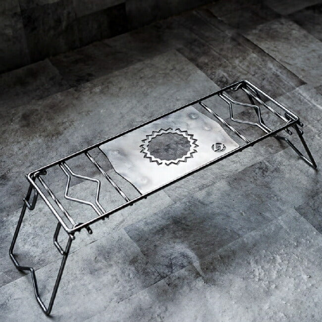 ラスファクトリ　ロストル３６０（ブラスト窒化処理）ステッパー１２０（ショート） ロストル360・ギザプレート(表面加工無し・鉄)ステッパー120(ショート