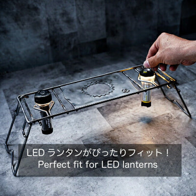 ロストル360・ギザプレート(表面加工無し・鉄)ステッパー120(ショート)