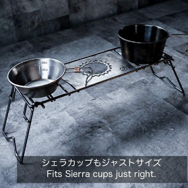 ロストル360・ギザプレート(表面加工無し・鉄)ステッパー120(ショート)