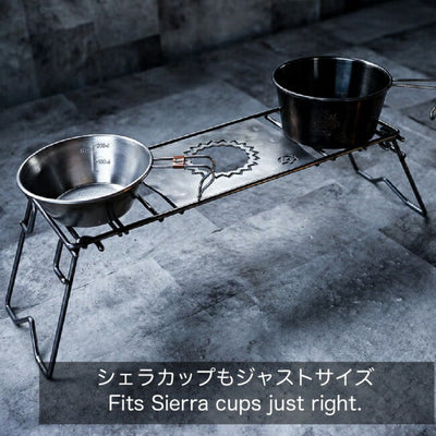 ロストル360・ギザプレート(表面加工無し・鉄)ステッパー120(ショート)