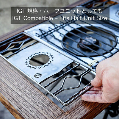 ロストル360・ギザプレート(表面加工無し・鉄)ステッパー190(ロング)