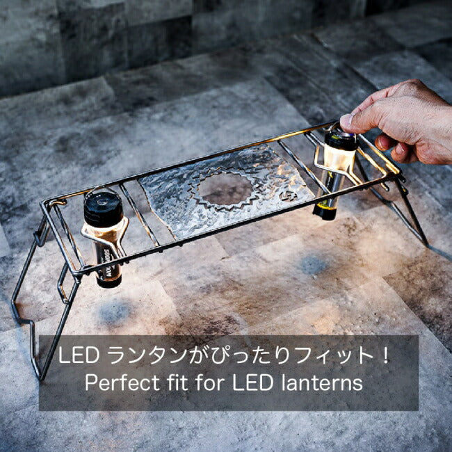 ロストル360・ギザプレート・ギザミ(表面処理無し・鉄)ステッパー120(ショート)