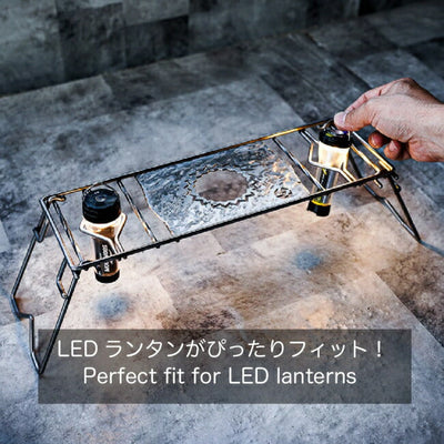 ロストル360・ギザプレート・ギザミ(表面処理無し・鉄)ステッパー120(ショート)