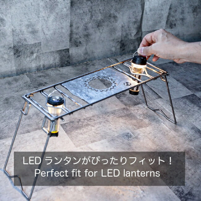 ロストル360・ギザプレート・ギザミ(表面処理無し・鉄)ステッパー190(ロング)