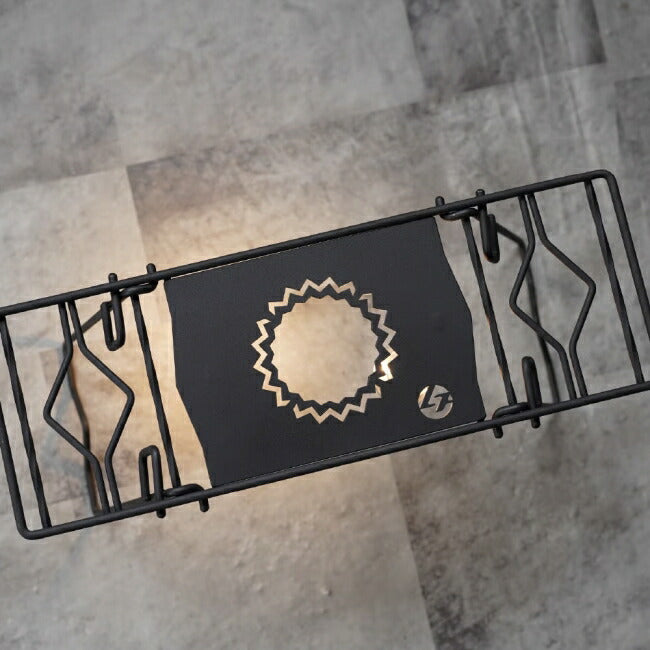 ラスファクトリ　ロストル３６０（ブラスト窒化処理）ステッパー１２０（ショート） ロストル360・ギザプレート(ブラスト窒化処理)ステッパー120(ショート