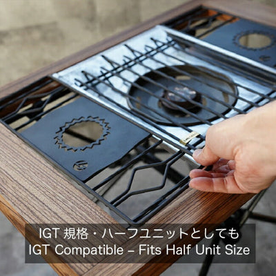ロストル360・ギザプレート(ブラスト窒化処理)ステッパー190(ロング)