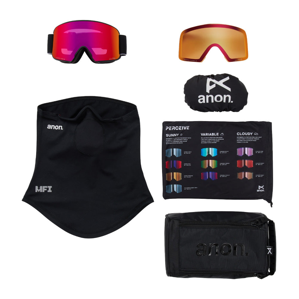 anon - 2026 M6 エム6 Black/Perceive Sunny Red & Perceive Cloudy