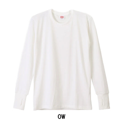 瞬暖GRID-TEC+ Crew-neck Thumbhole クルーネックサムホール GR092EC