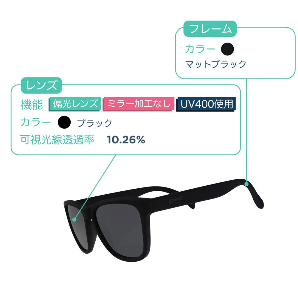 goodr - A UNICORN'S CALAMITY ユニコーンズカラミティ G00352-OG-BK1