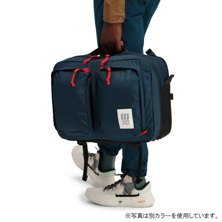 トポ デザイン グローバル ブリーフケース PondBlue/Spice 14L TOPO DESIGNS - グローバルブリーフケース | アウトドアショップOrange