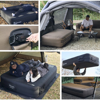 アウトドア寝具 WAQ AIR BED DOUBLE WAQ-ABD1 WAQ - Air Bed double エアベッドダブル waq-abd1-coyote | アウトドア