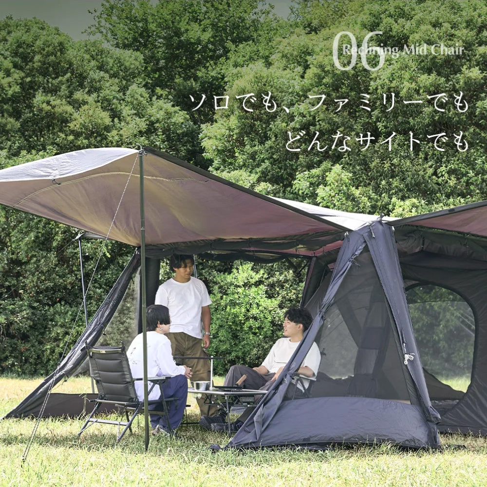 WAQ - Reclining Mid Chair リクライニングミッドチェア waq-rmc1