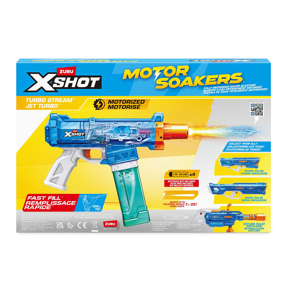 XSHOT - ウォーターガン ターボストーム モーターソーカー 118196