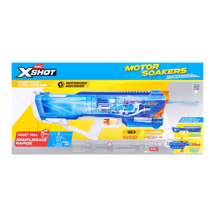 XSHOT - ウォーターガン ハイドラパルス モーターソーカー 118158-2025