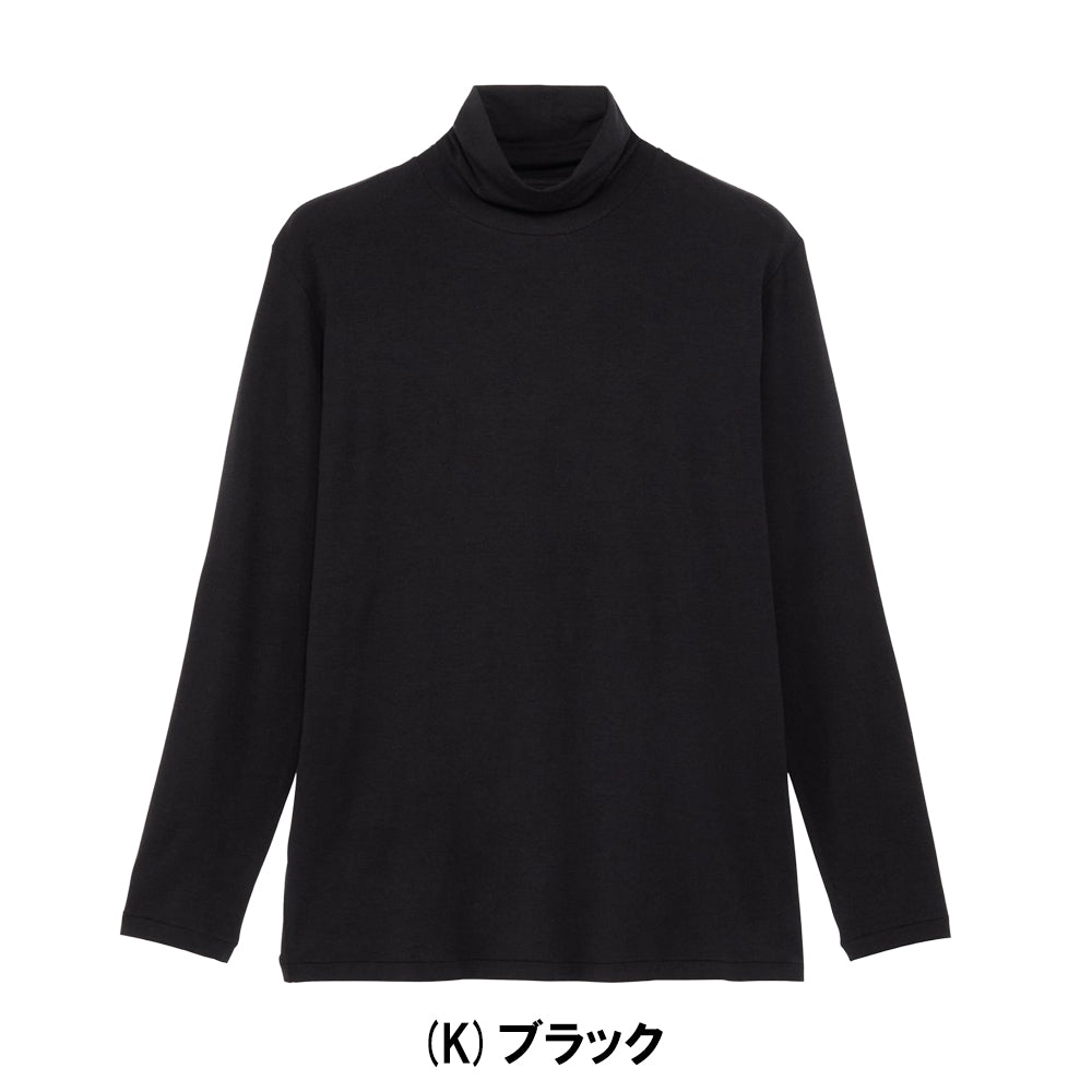 peaceminusone turtleneck PMOブラック タートルネック NEUTRALWORKS. - WARM MID LONG SLEEVE TURTLENECK ウォームミッド