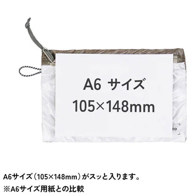 asobito アソビト ライトウェイトフラットポーチ A6 aba-014