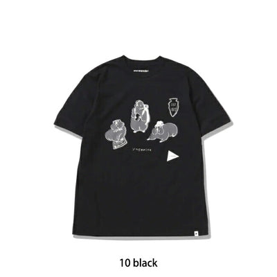 and wander アンドワンダー marmot by YUKO SAEKI short sleeve T 574-1184132