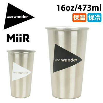 and wander×MiiR bottie 16oz アンドワンダー×ミアーボトル16オンス 574-2987171