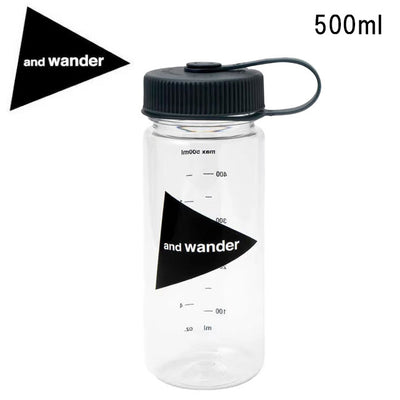 and wander アンドワンダー and wander logo bottle 500 アンドワンダーロゴボトル500 574-4977299