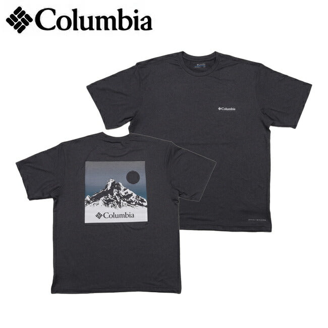 Columbia コロンビア クイックハイクバックグラフィックショートスリーブTシャツ AJ9595