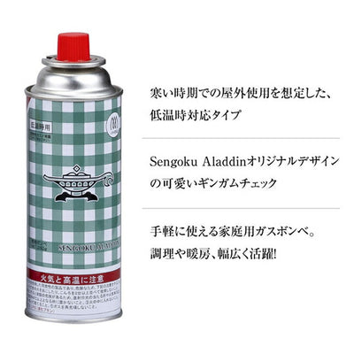 Sengoku Aladdin センゴク アラジン 専用カセットボンベ（3本入り） SAG-3P