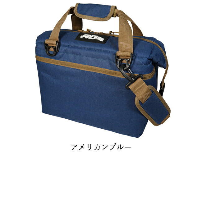 AO Coolers エーオークーラーズ 12パックキャンバスソフトクーラー AO12BK/CH/NB/RD/OR/TA/OL/CAMO/CDTN/AGTN/ABTN