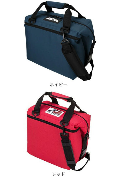 AO Coolers エーオークーラーズ 12パックキャンバスソフトクーラー AO12BK/CH/NB/RD/OR/TA/OL/CAMO/CDTN/AGTN/ABTN