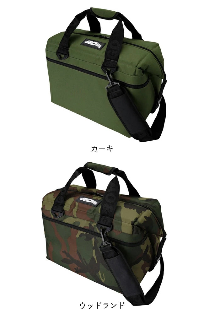 AOクーラーズ　24パック　カーキ AO Coolers - 24パックキャンバスソフトクーラー AO24 | アウトドア