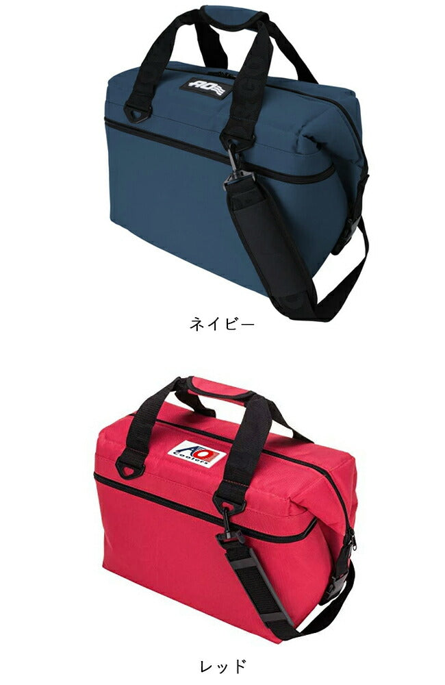 AO Coolers エーオークーラーズ 24パックキャンバスソフトクーラー AO24BK/CH/NB/RD/OR/TA/OL/CAMO/CDTN/AGTN/ABTN