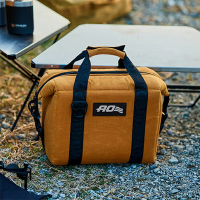 AO Coolers エーオークーラーズ 9パックワックスドキャンバスソフトクーラー キャメル AOW9CA