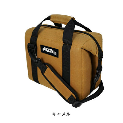 AO Coolers エーオークーラーズ 9パックワックスドキャンバスソフトクーラー キャメル AOW9CA