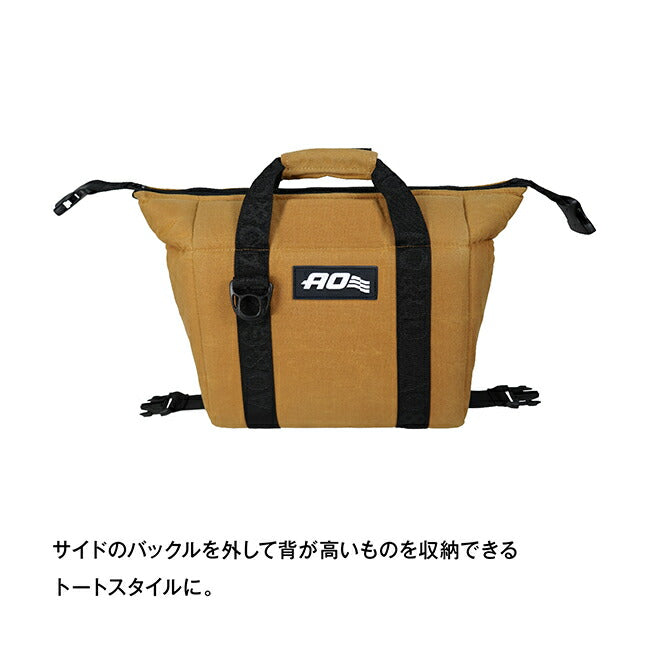 AO Coolers エーオークーラーズ 9パックワックスドキャンバスソフトクーラー キャメル AOW9CA