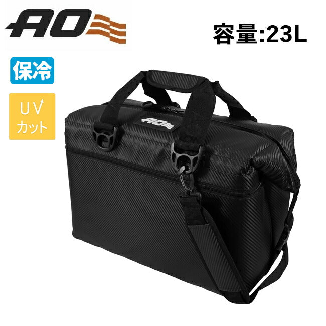 AO Coolers エーオークーラーズ 24パック カーボンソフトクーラー Black AOCR24