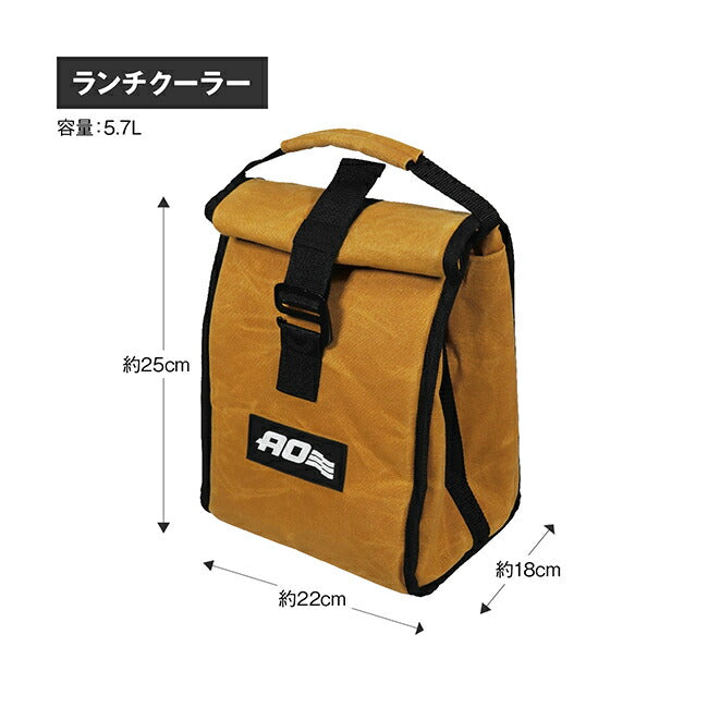 AO Coolers エーオークーラーズ ランチクーラー フック ワックスドキャンバス AOW6RT