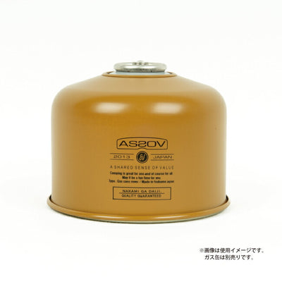 AS2OV アッソブ GAS CAN COVER for 220g PRINT ガス缶カバー 302101