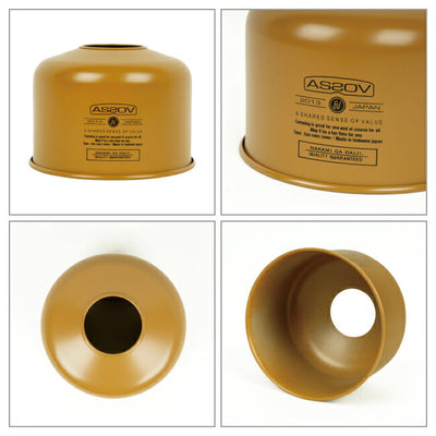 AS2OV アッソブ GAS CAN COVER for 220g PRINT ガス缶カバー 302101
