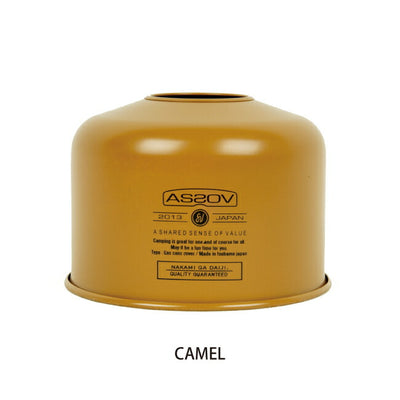 AS2OV アッソブ GAS CAN COVER for 220g PRINT ガス缶カバー 302101