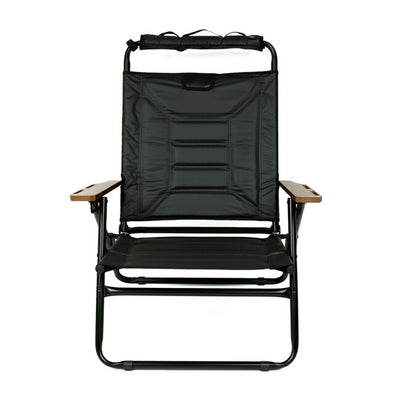 AS2OV アッソブ High Back Reclining Low Rover Chair Black ハイバックリクライニングローローバーチェア ブラック 392101-10
