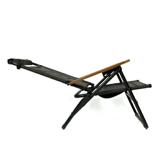 AS2OV アッソブ High Back Reclining Low Rover Chair Black