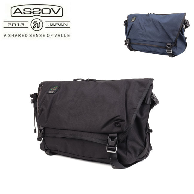 AS2OV アッソブ 330×1000D CORDURA STANDARD SERIES MESSENGER コーデュラスタンダードシリーズメッセンジャー 152318