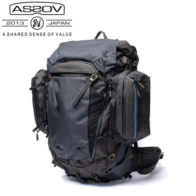 AS2OV アッソブ EPIC SERIES BACK PACK エピックシリーズバックパック 602400 Black