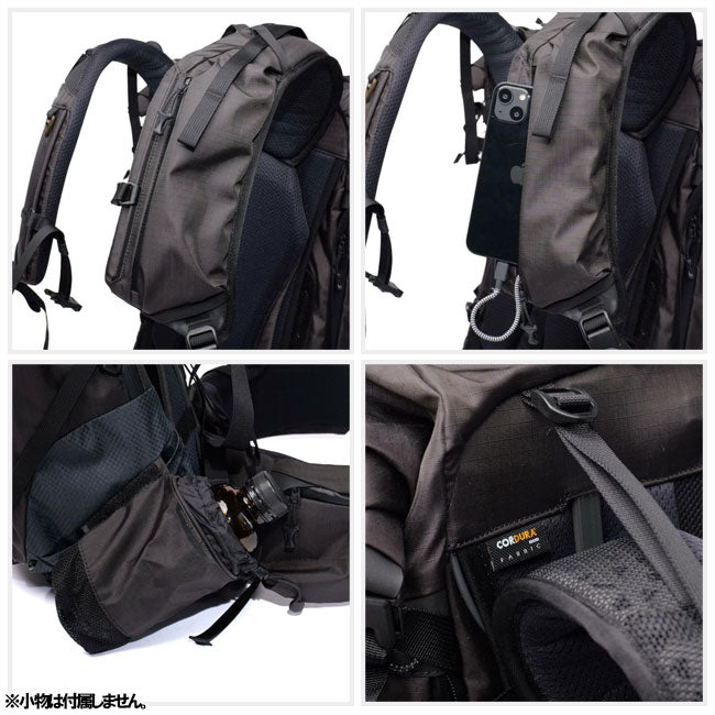 AS2OV アッソブ EPIC SERIES BACK PACK エピックシリーズバックパック 602400 Black
