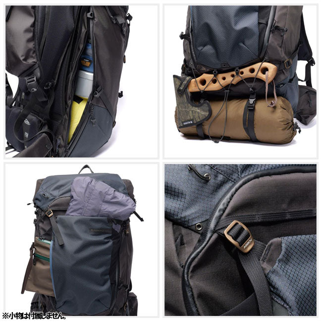 AS2OV アッソブ EPIC SERIES BACK PACK エピックシリーズバックパック 602400 Black