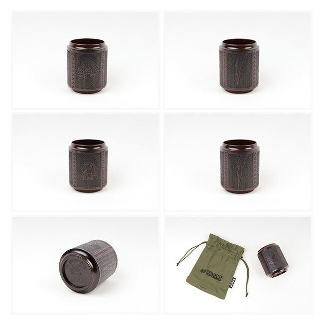 Ballistics バリスティクス CHECKERING CUP 拭き漆仕上げ チェッカ